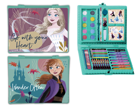 Frozen 2 drawing equipment box 52 units (closed with belly band)