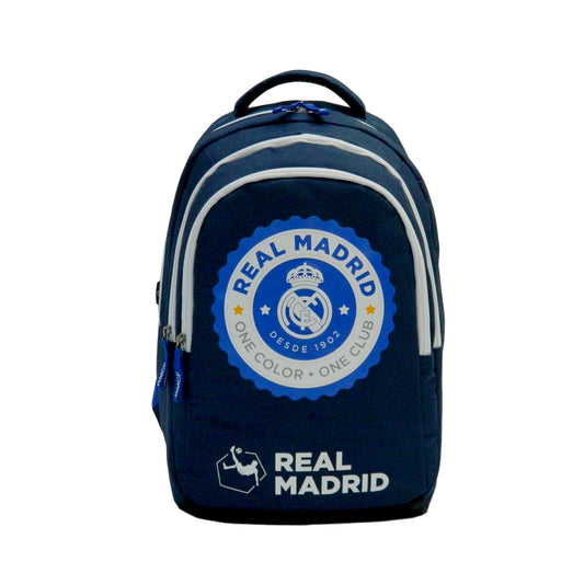 Real Madrid large backpack, blue, 41 x 34 x 16 cm