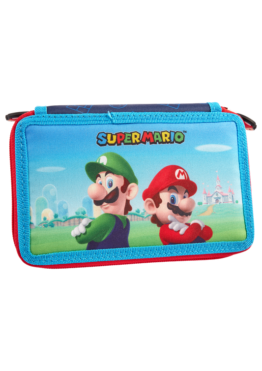 Super Mario stuffed pencil case, 3 parts