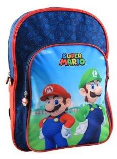 Supermario Backpack with 2 pockets (42x31x15)