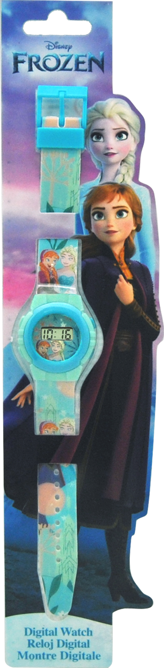 Frozen digital wristwatch