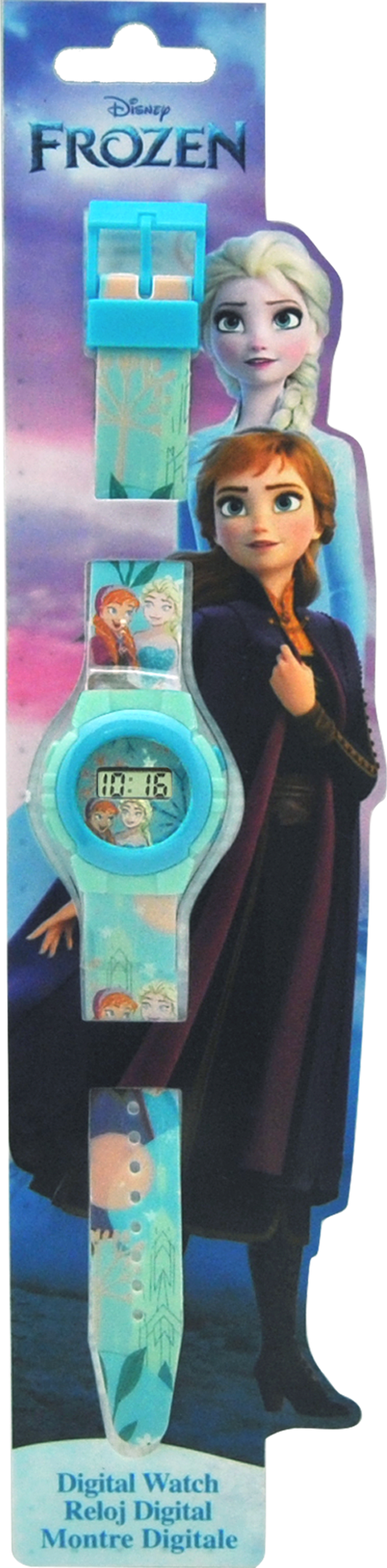 Frozen digital wristwatch