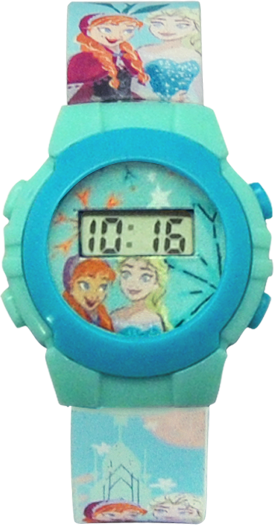 Frozen digital wristwatch