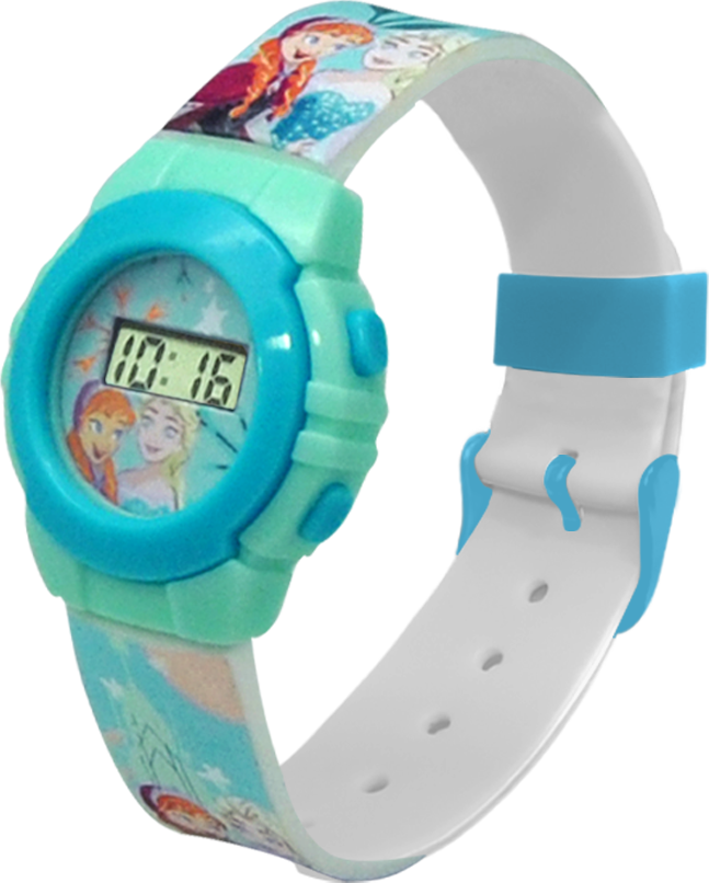 Frozen digital wristwatch