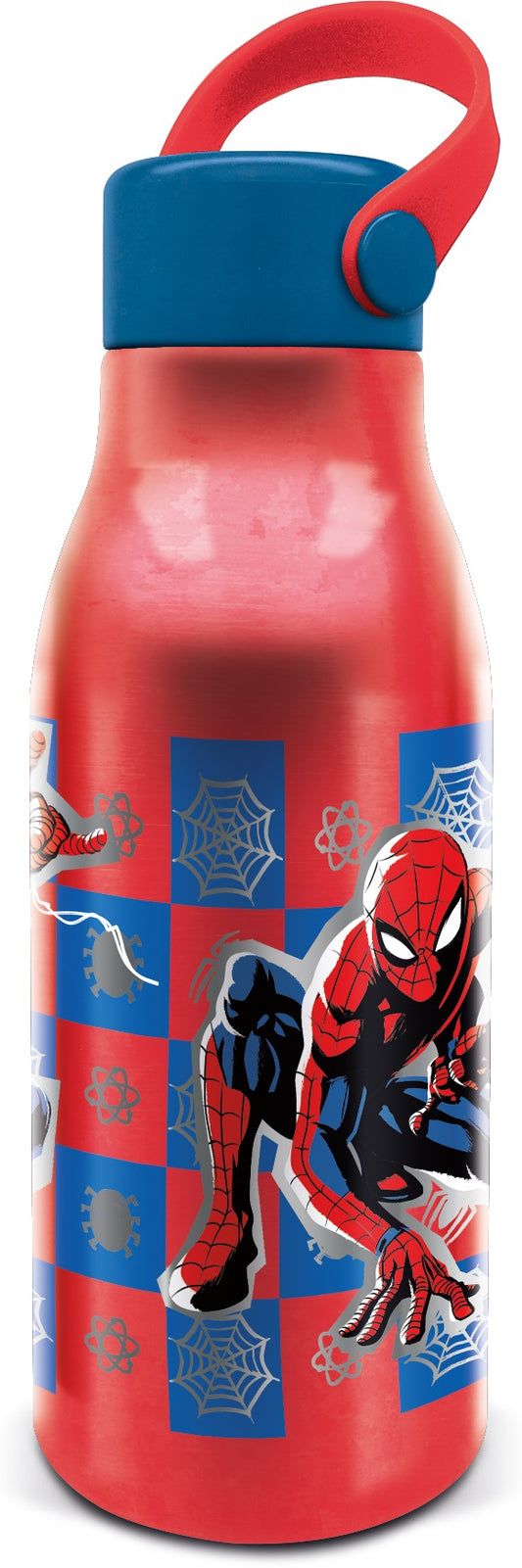 SPIDERMAN Flexi handle aluminium flaske, 760 ml