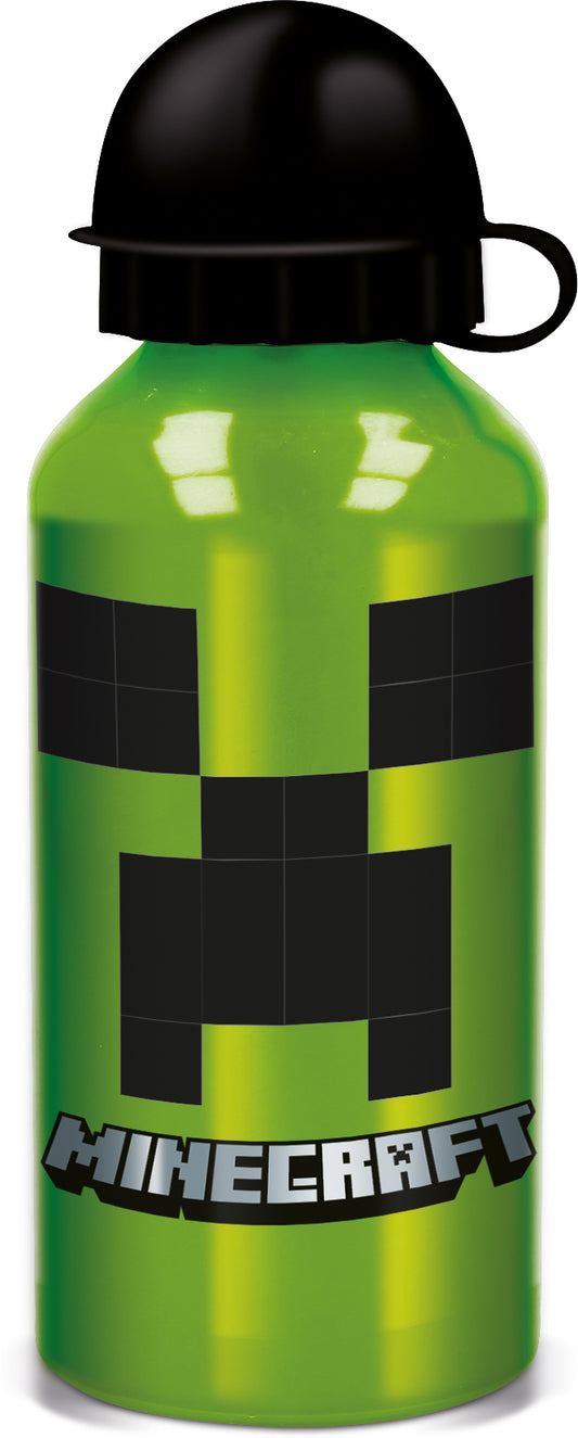 Minecraft vattenflaska, aluminium 400 ml