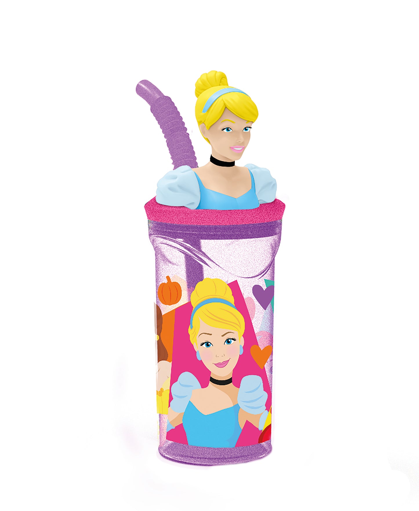 Disney Princesses 3D figure water bottle 360 ​​ml