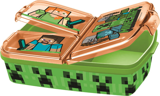 Minecraft multi-room food box 18 x 13 cm