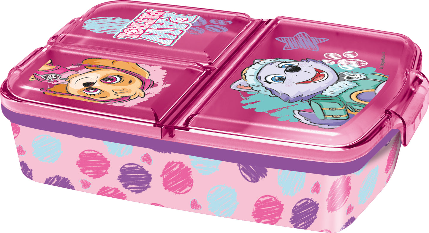 Paw Patrol Girl multi-room food box, 18 x 13 cm