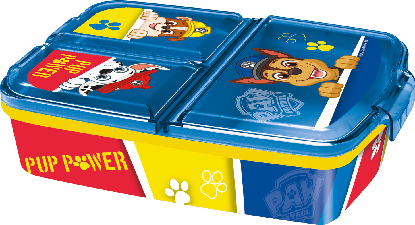 Paw Patrol multi-compartment lunch box, 18 x 13 cm