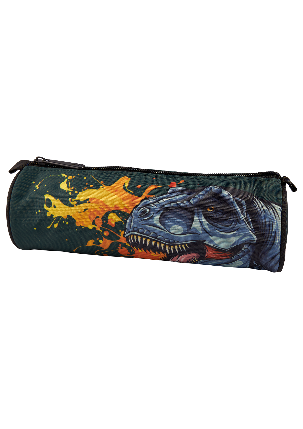 Dino T-REX cylindrical pencil case (22x7x7)