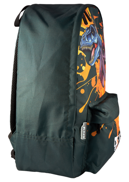 Dino T-REX Backpack Large with zippered front pocket - 20 L