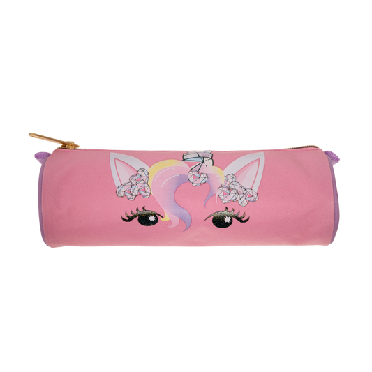 Unicorn gemstone Pencil case, L 22 cm, dia. 7 cm