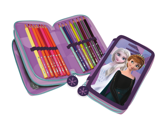 Frozen Stuffed double pencil case