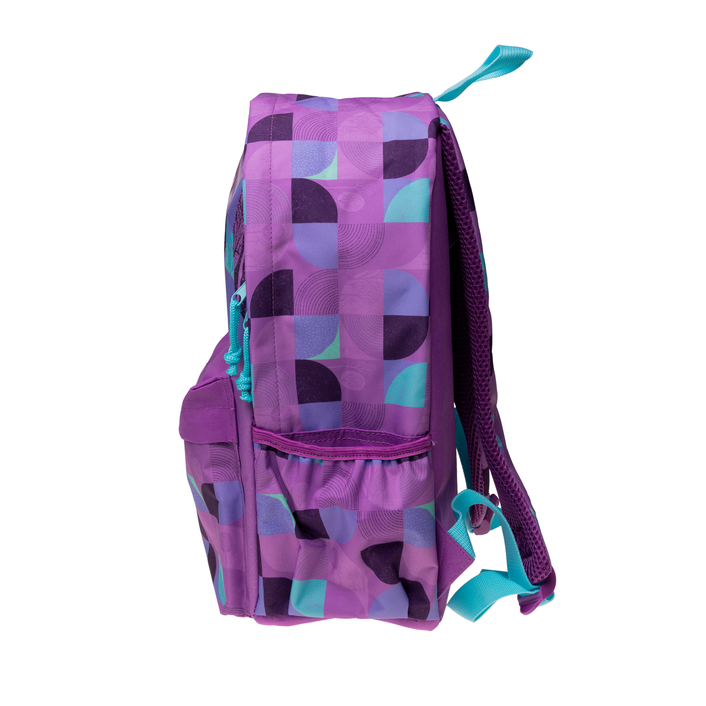 Frozen Backpack with front pockets, 300D nylon. H 38 cm, W 28, D 13 cm, volume approx. 13 liters