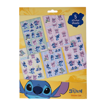 Stitch Sticker set with 5 x 20 stickers