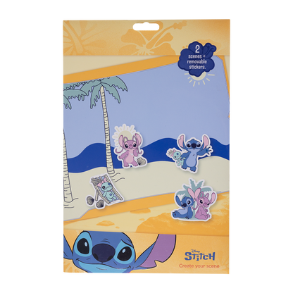 Stitch Reusable Sticker set  - Create your scene