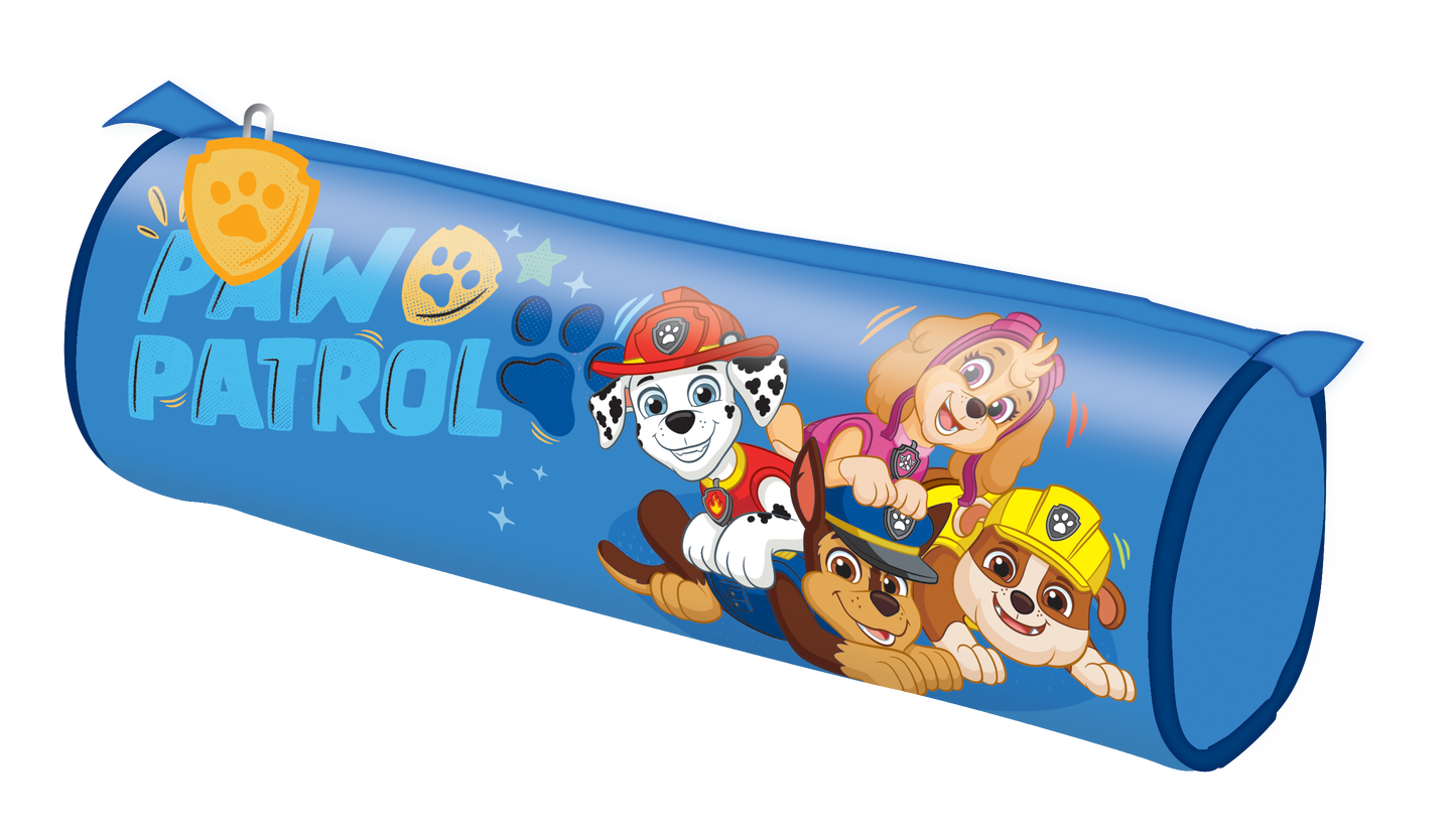 Paw Patrol Pennfodral, L 22 cm, dia. 7 cm, 300D nylon