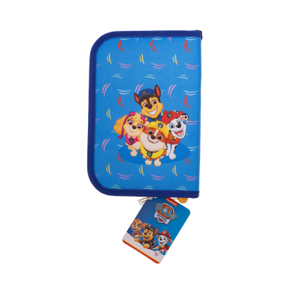 Paw Patrol fyllt pennfodral med 8 spetsiga pennor