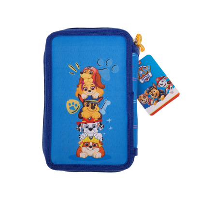 Paw Patrol double-decker pencil case with filling