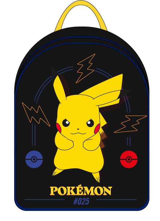 Pokémon Neon Junior ryggsäck, 32 x 25,5 x 11 cm, 9 L.