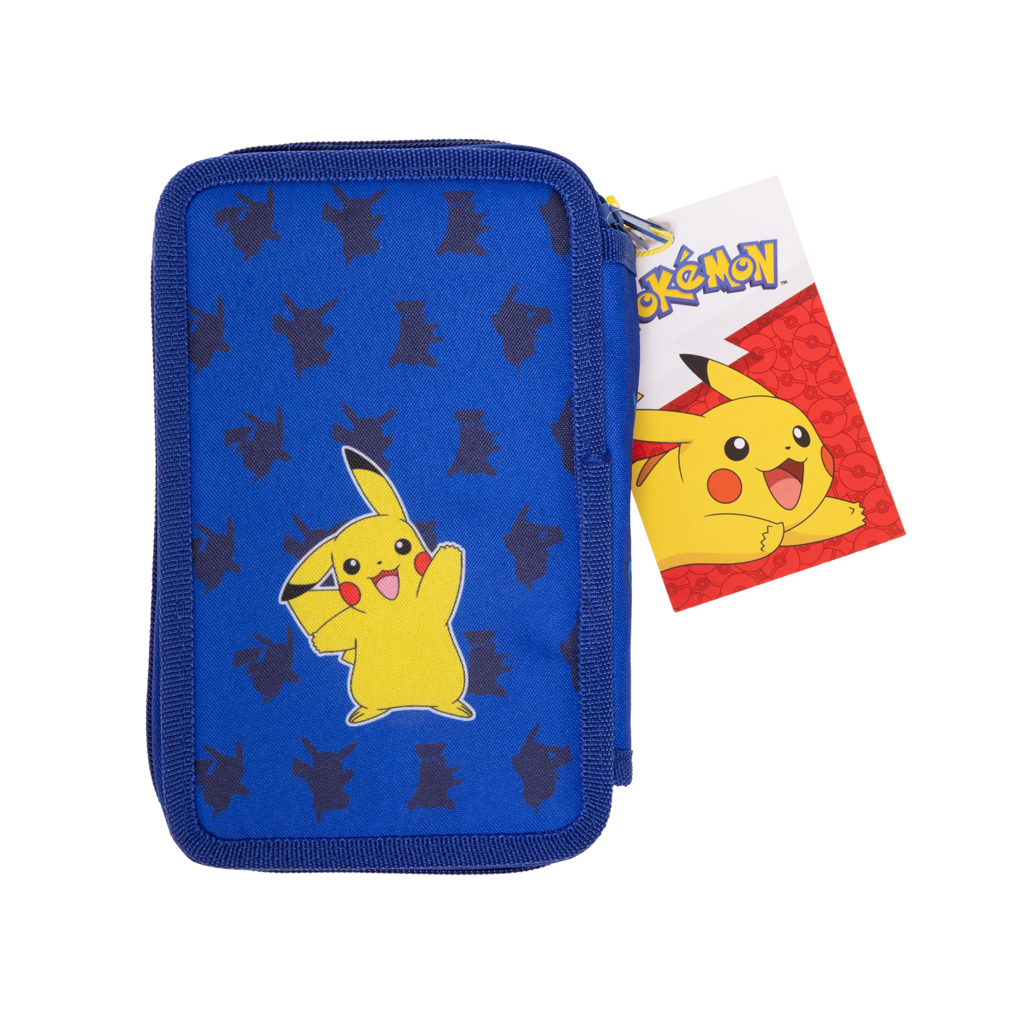 Pokémon Stuffed pencil case with 2 rooms