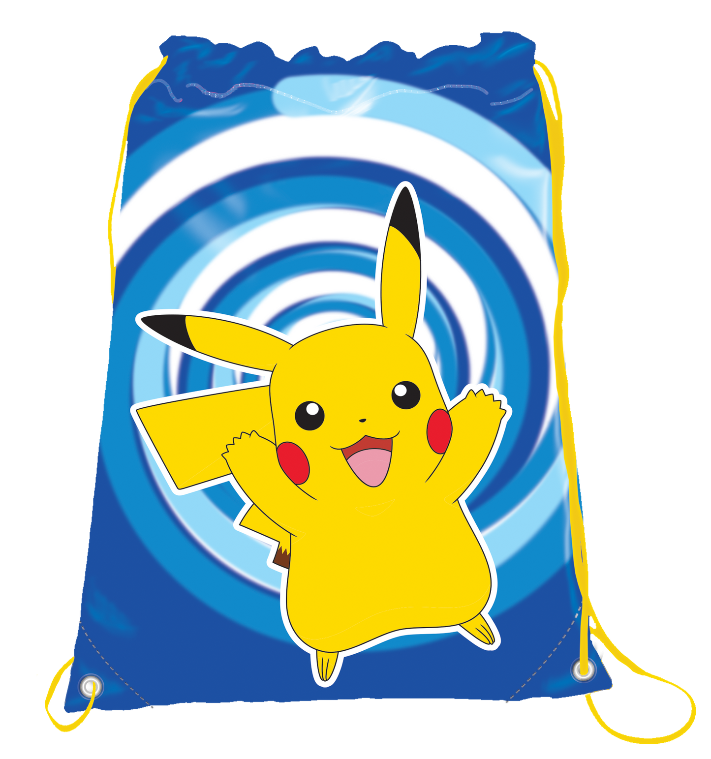 Pokémon Gymnastik pose med sikkerhedssnor, 210D polyester, 35 x 45 cm