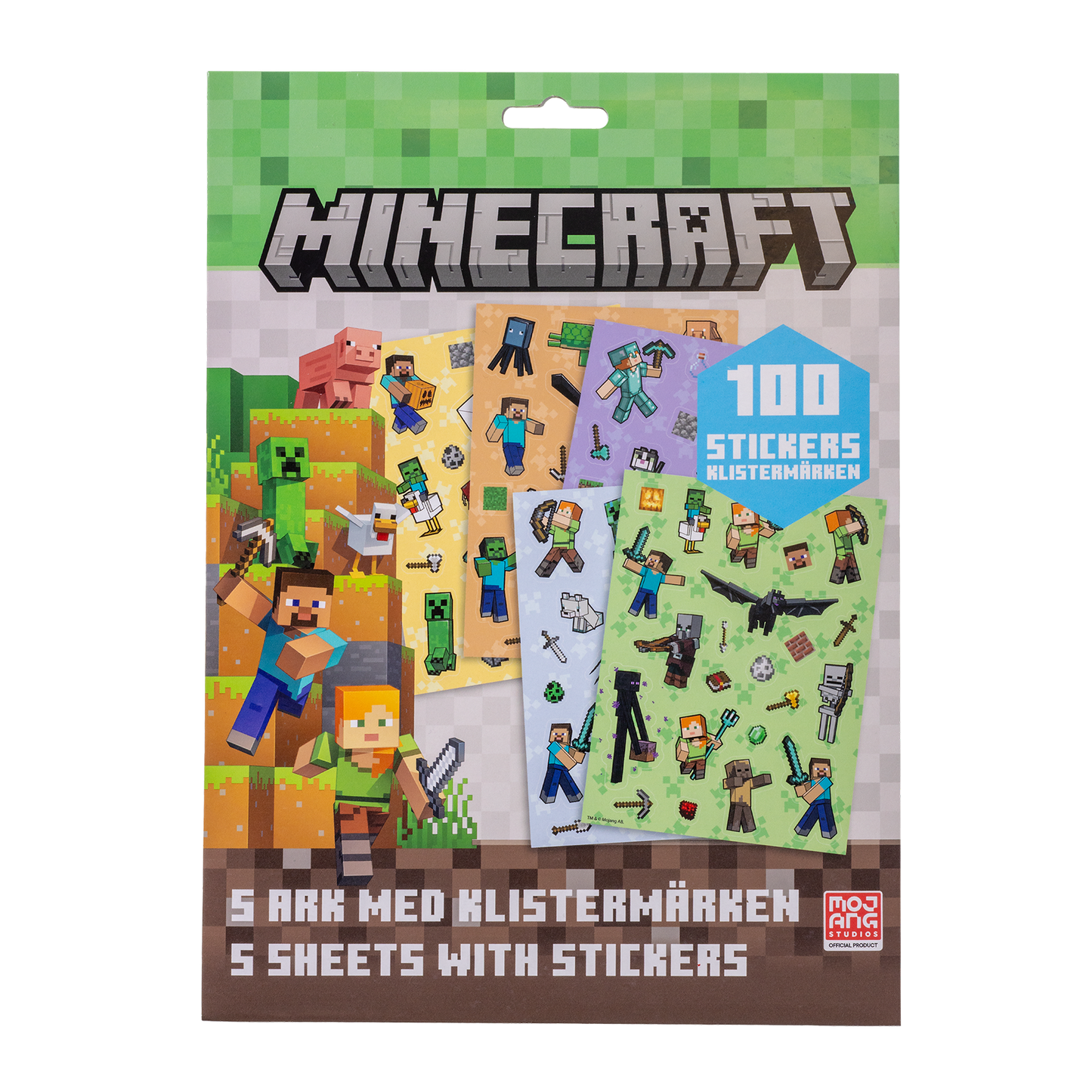 Minecraft 100 klistermærker