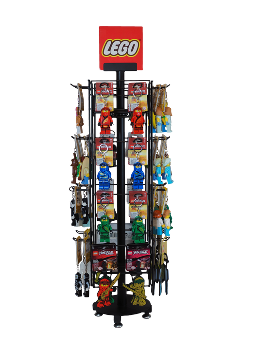 LEGO Display sort 32 kroge 72 cm H - 96 enheder