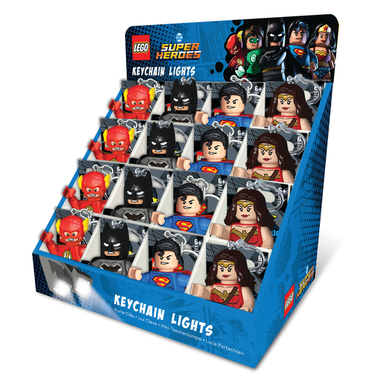 LEGO DC LED Keychains - 16 stk CDU