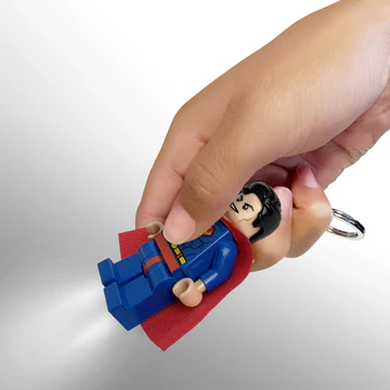 LEGO DC LED Nyckelring Stålmannen