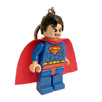 LEGO DC LED Nyckelring Stålmannen