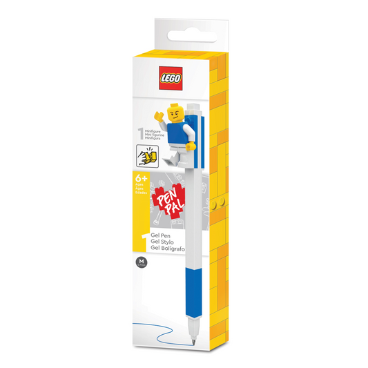 LEGO gelpenna, 1 blå i kartong