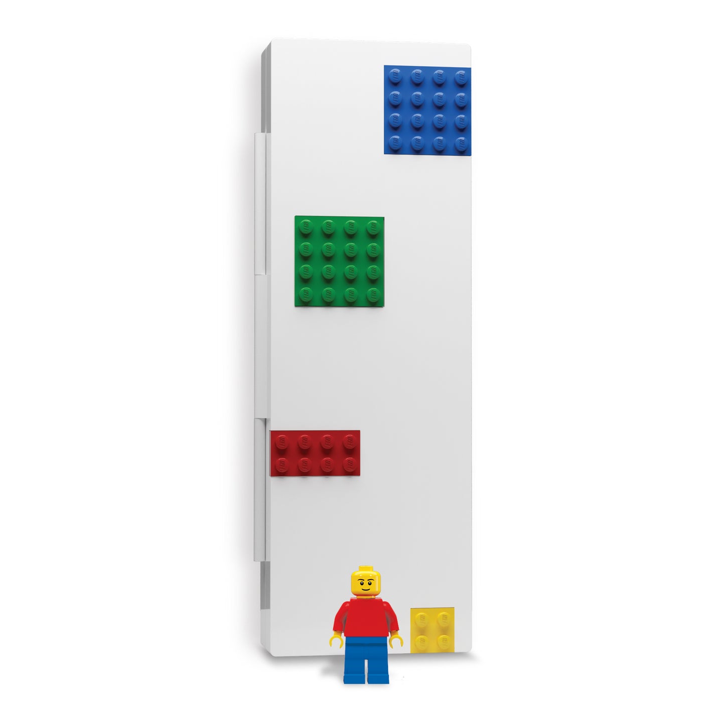 LEGO penalhus, 21.6 x 7.6 x 3.1 cm, minifigur inkl.