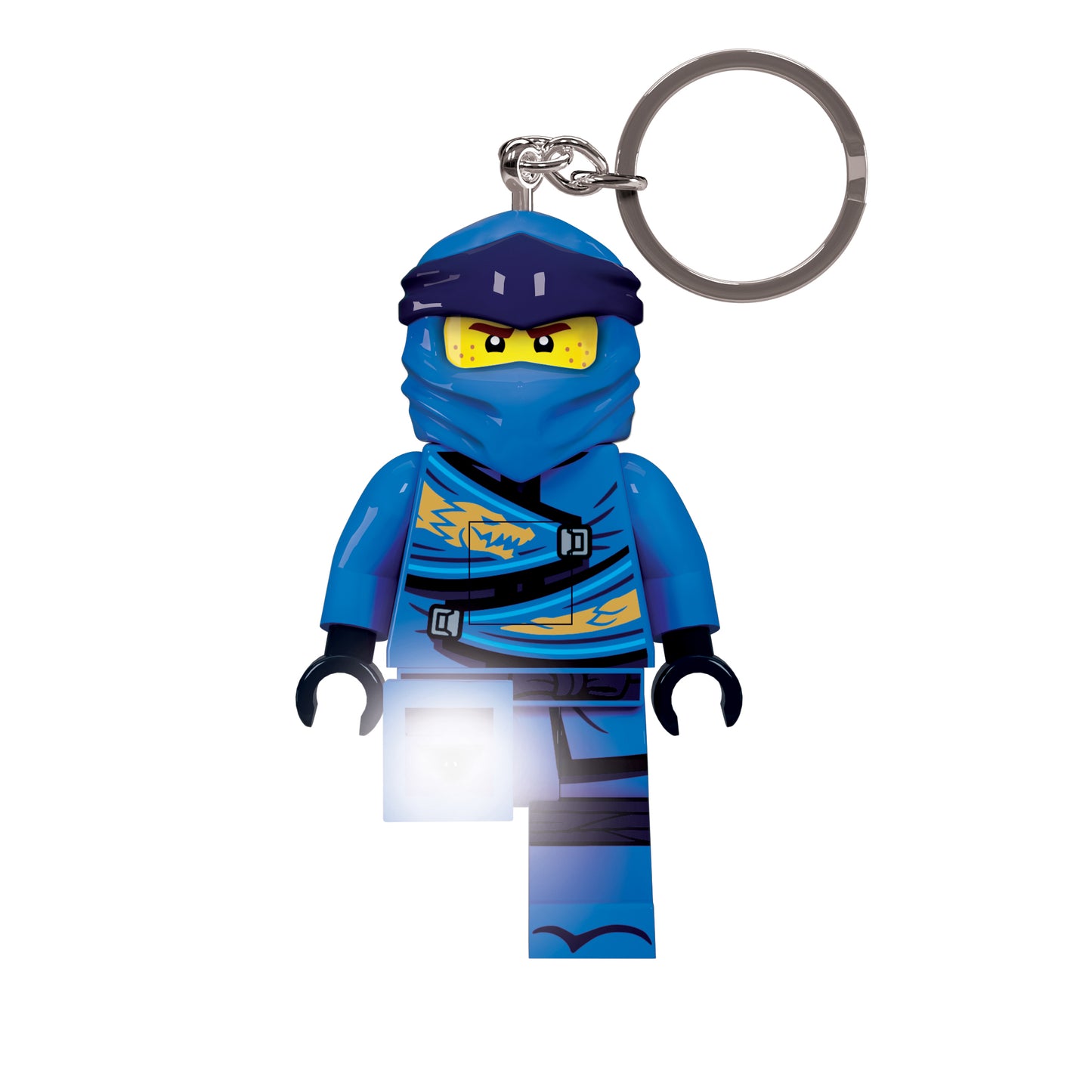 LEGO Ninjago Jay nøglering med LED lys