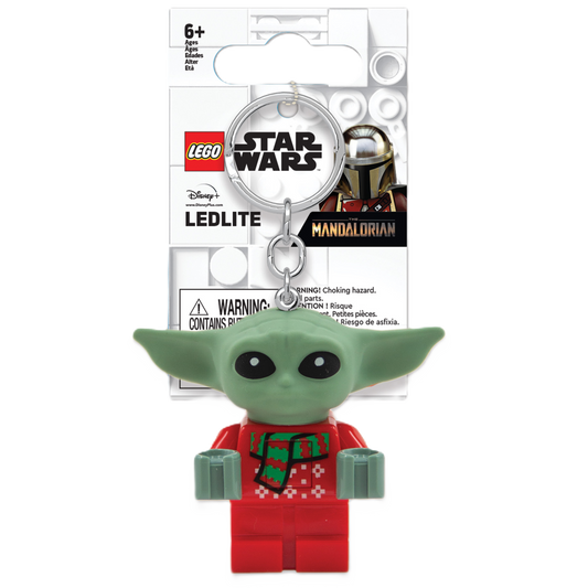 LEGO® Star Wars™ Grogu™ Ugly Christmas Sweater Keychain Light