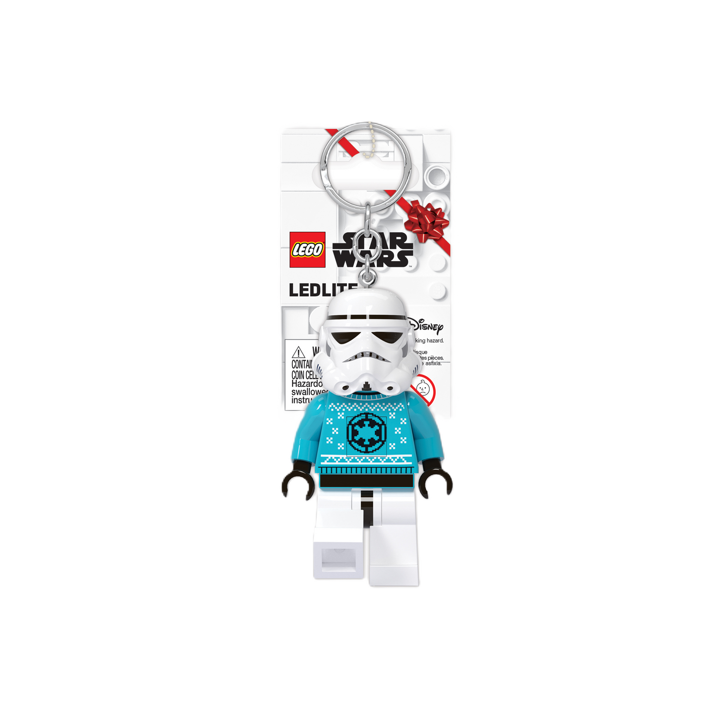 LEGO® STORMTROPPER UGLY SWEATER, Key chain w/LED light