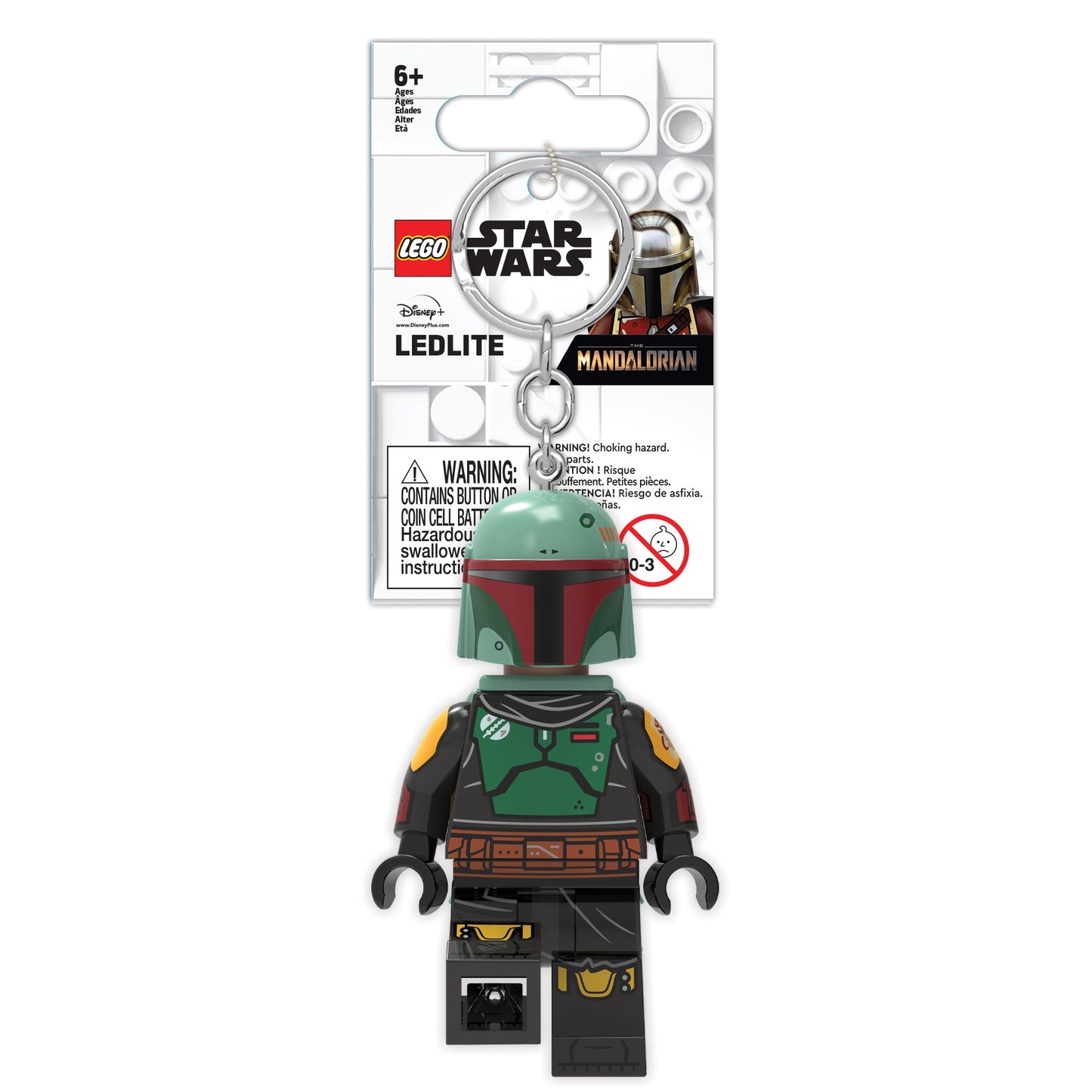 LEGO Star Wars LED Nøglering Bobba Fett