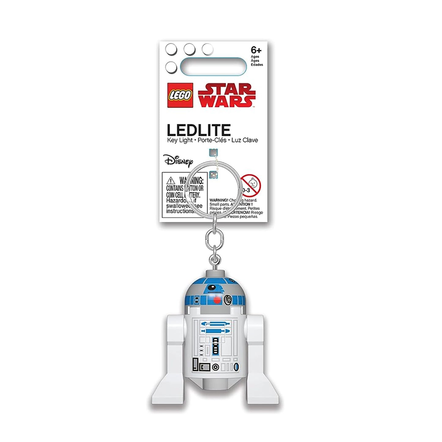 LEGO Star Wars LED Keychain R2-D2