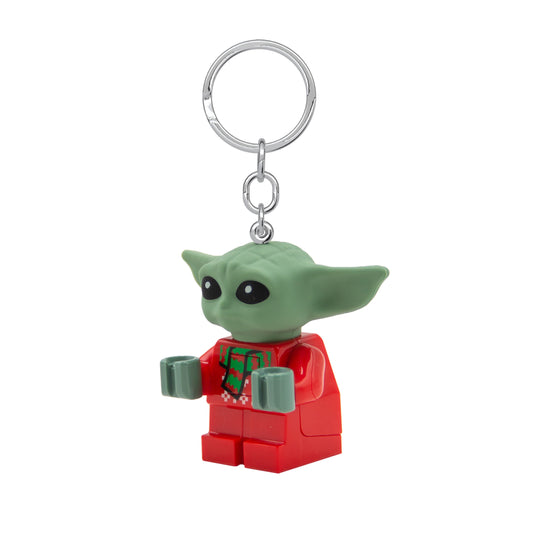 LEGO Star Wars Grogu Grim Christmas Sweater LED key ring