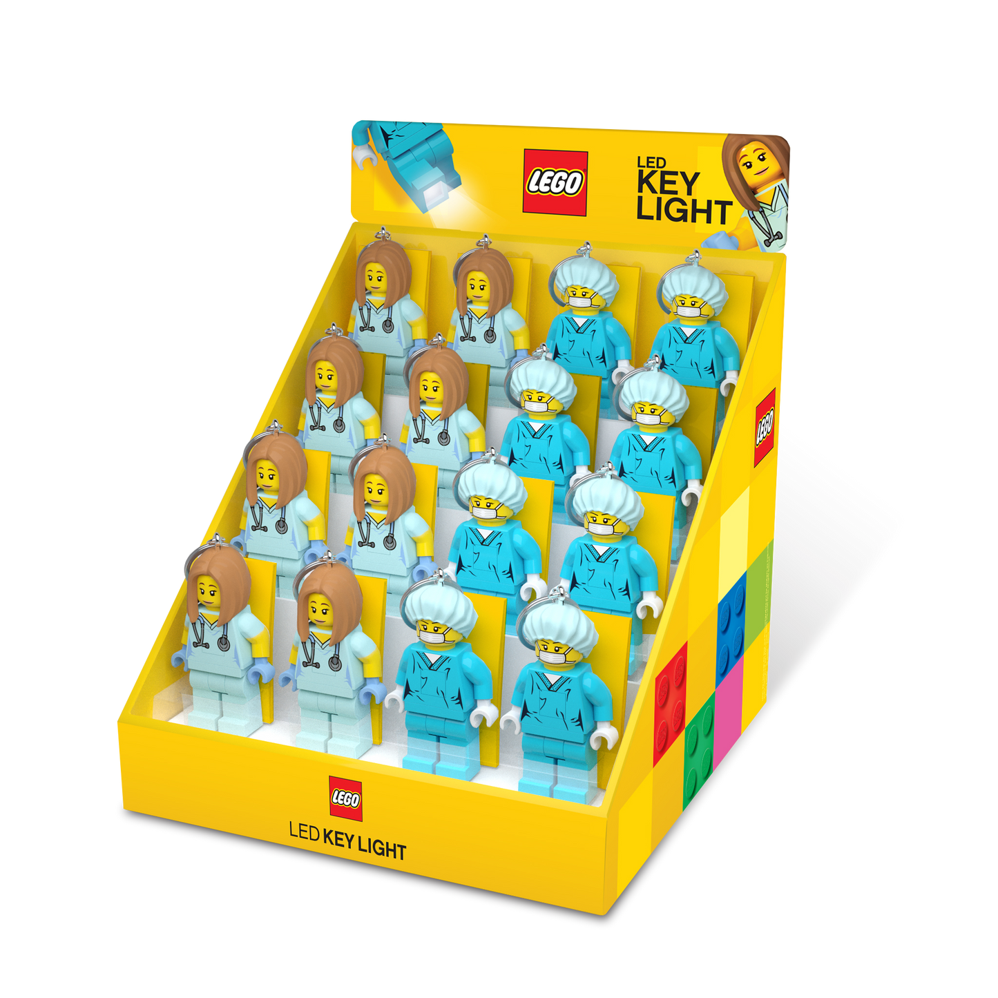 LEGO LED Diskdisplay Nurses&Surgeons 4 des. 16 ass