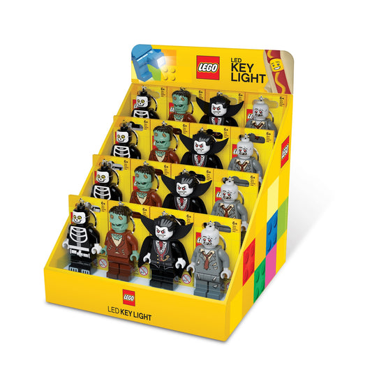 LEGO LED Diskdisplay Skelet/Vam/Monst/Zomb 16 ass