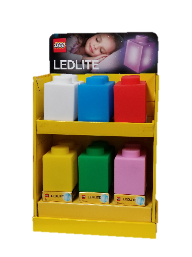 LEGO natlampe display 12 stk