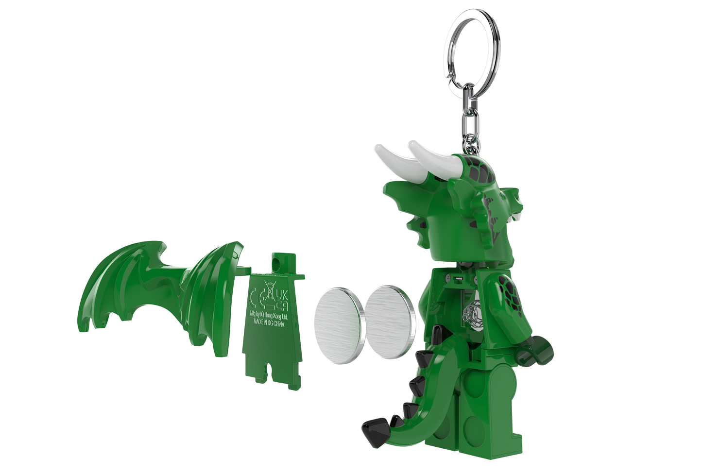 LEGO® Minifigures™Keychain Light Green Dragon Girl