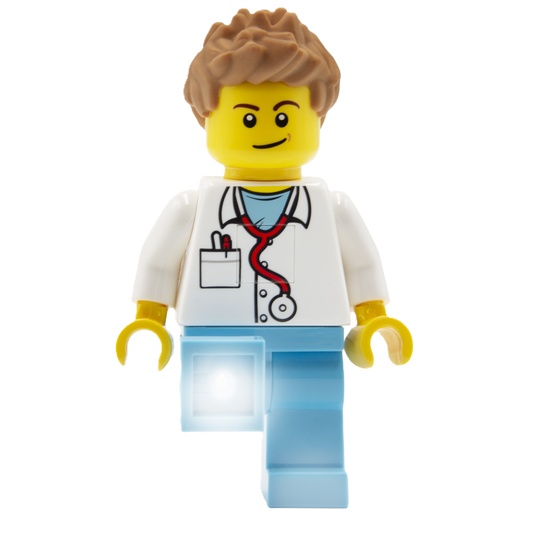 LEGO® ICONIC, torch with LED light MALE DOCTOR 300%