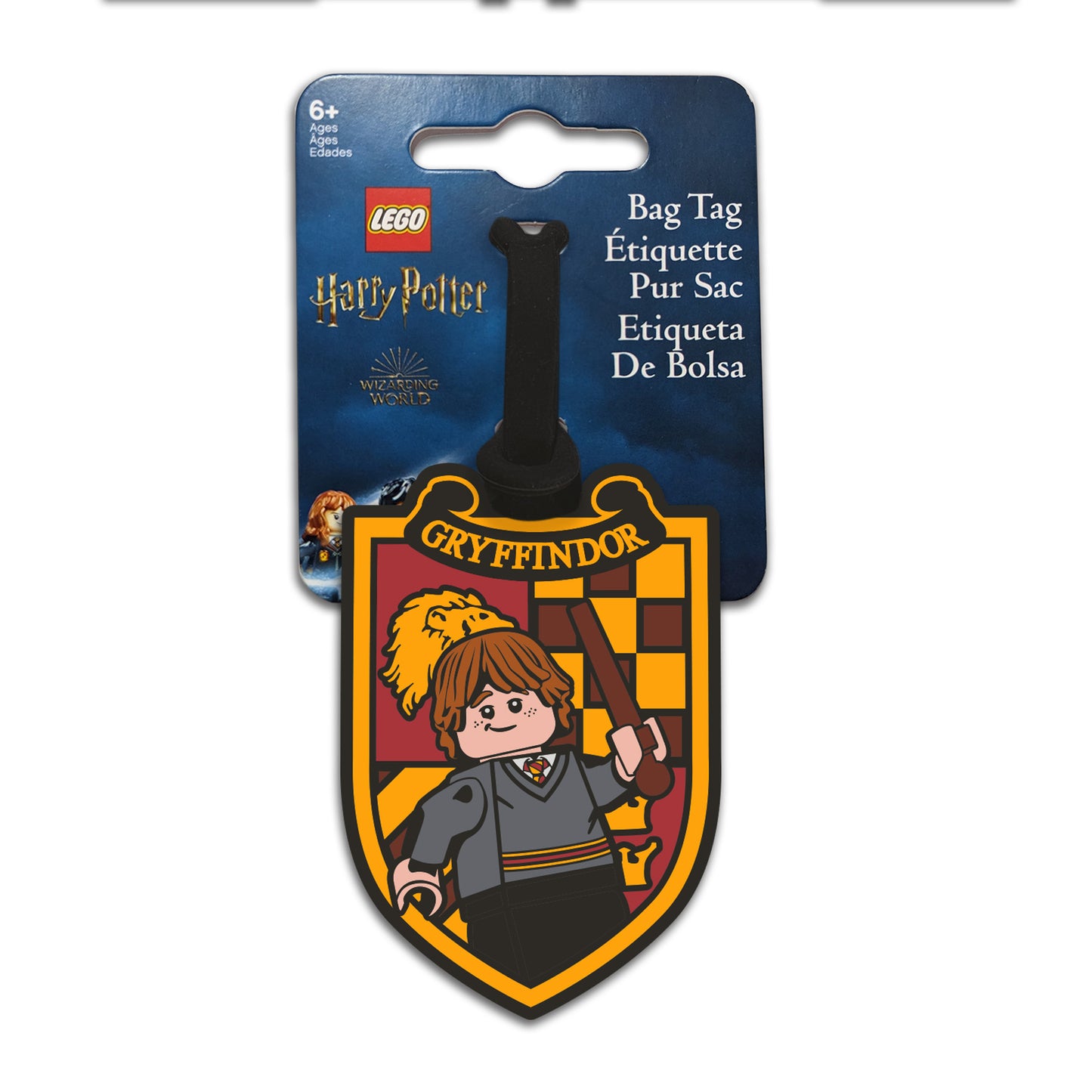 LEGO® Harry Potter™ Bag Tag - House Ronald Weasley