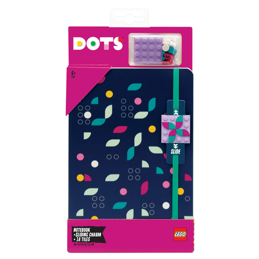 LEGO DOTS Anteckningsbok med berlocker