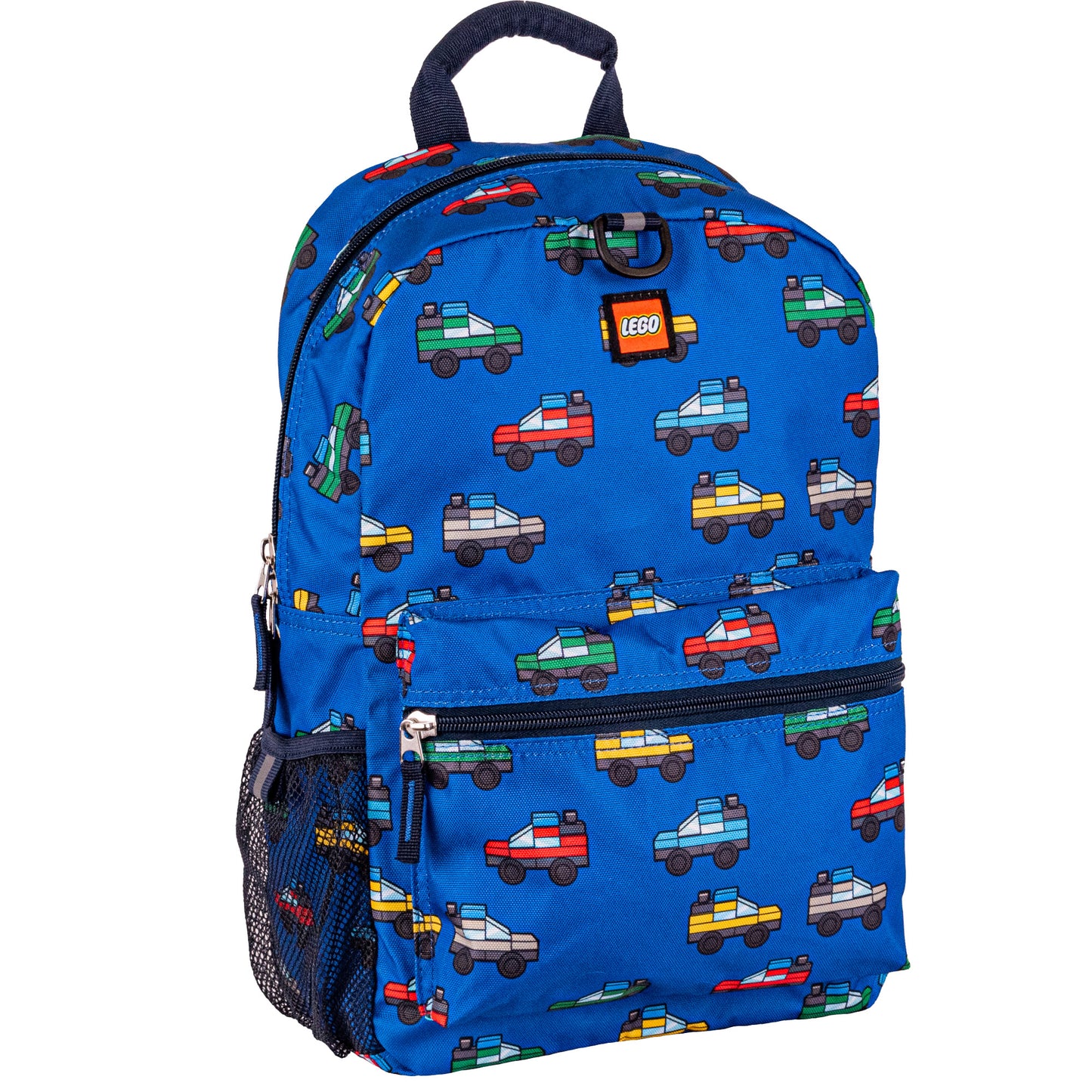 LEGO® backpack, Cars in Blue, 40x28 cm, 15 L