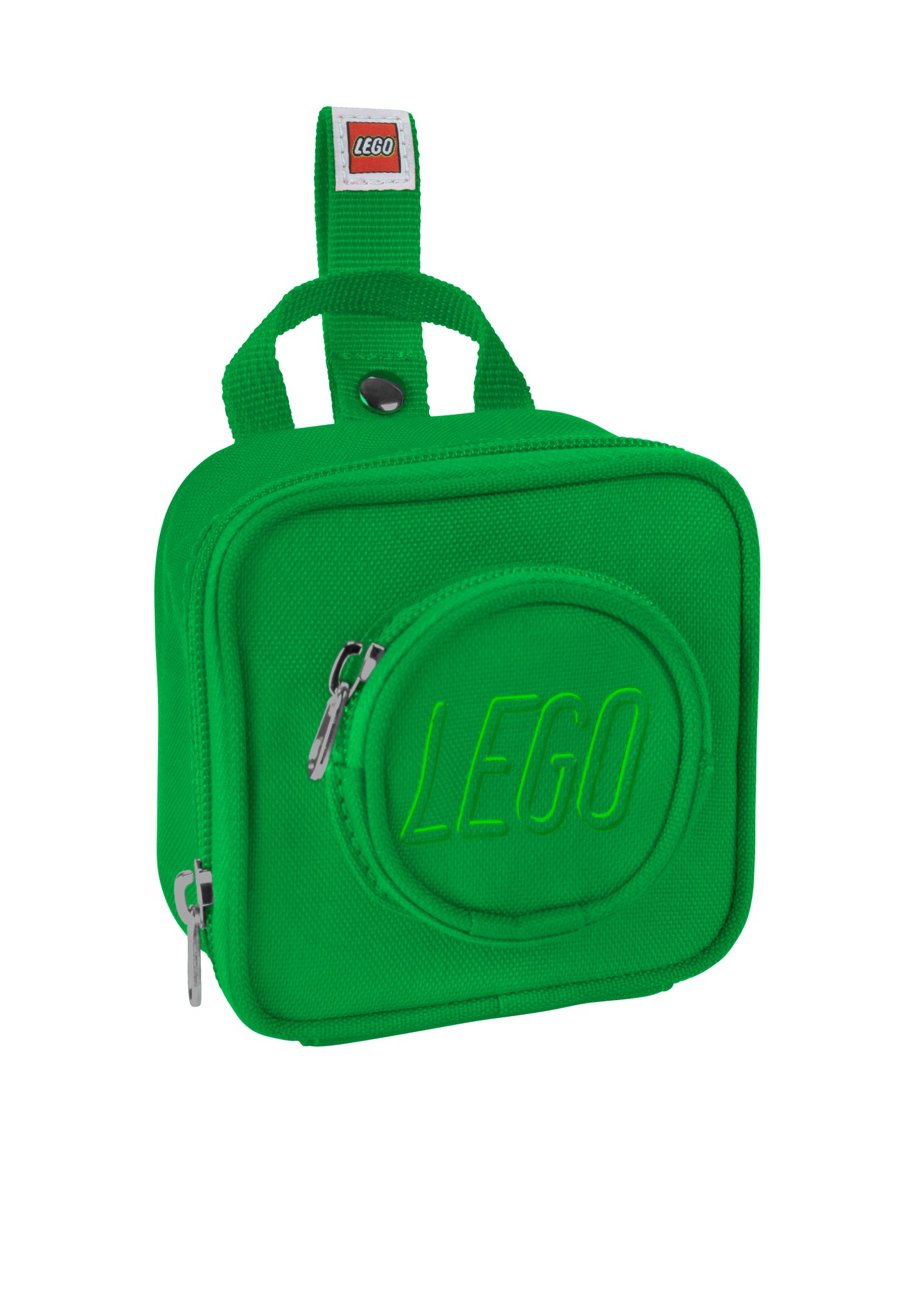 LEGO brick mini backpack, 10 x 10 x 6 cm, 0.6 L, green