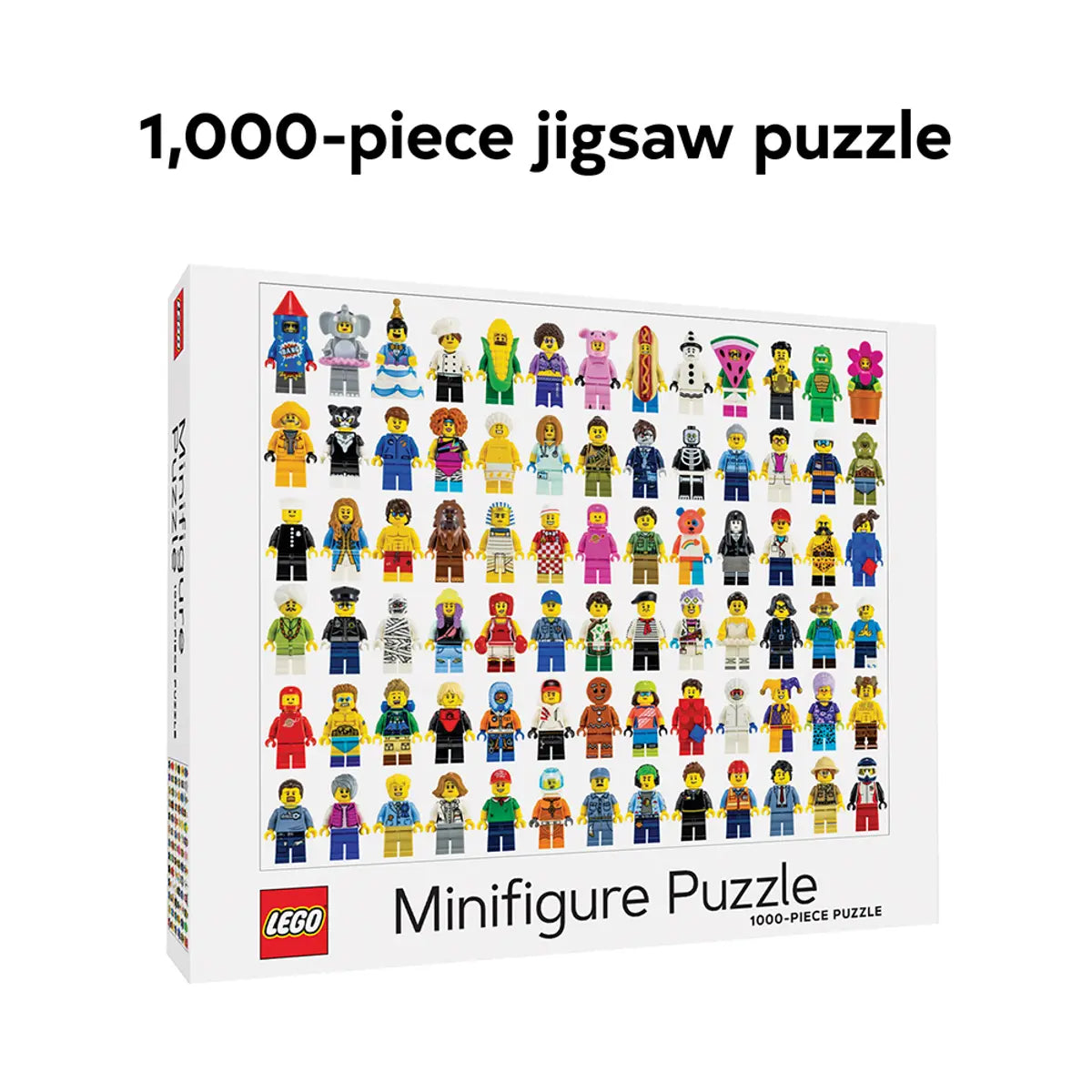 LEGO® Minifigure 1000-Piece Puzzle